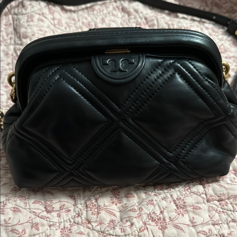 Tory Burch Black Quilted Women's Bag